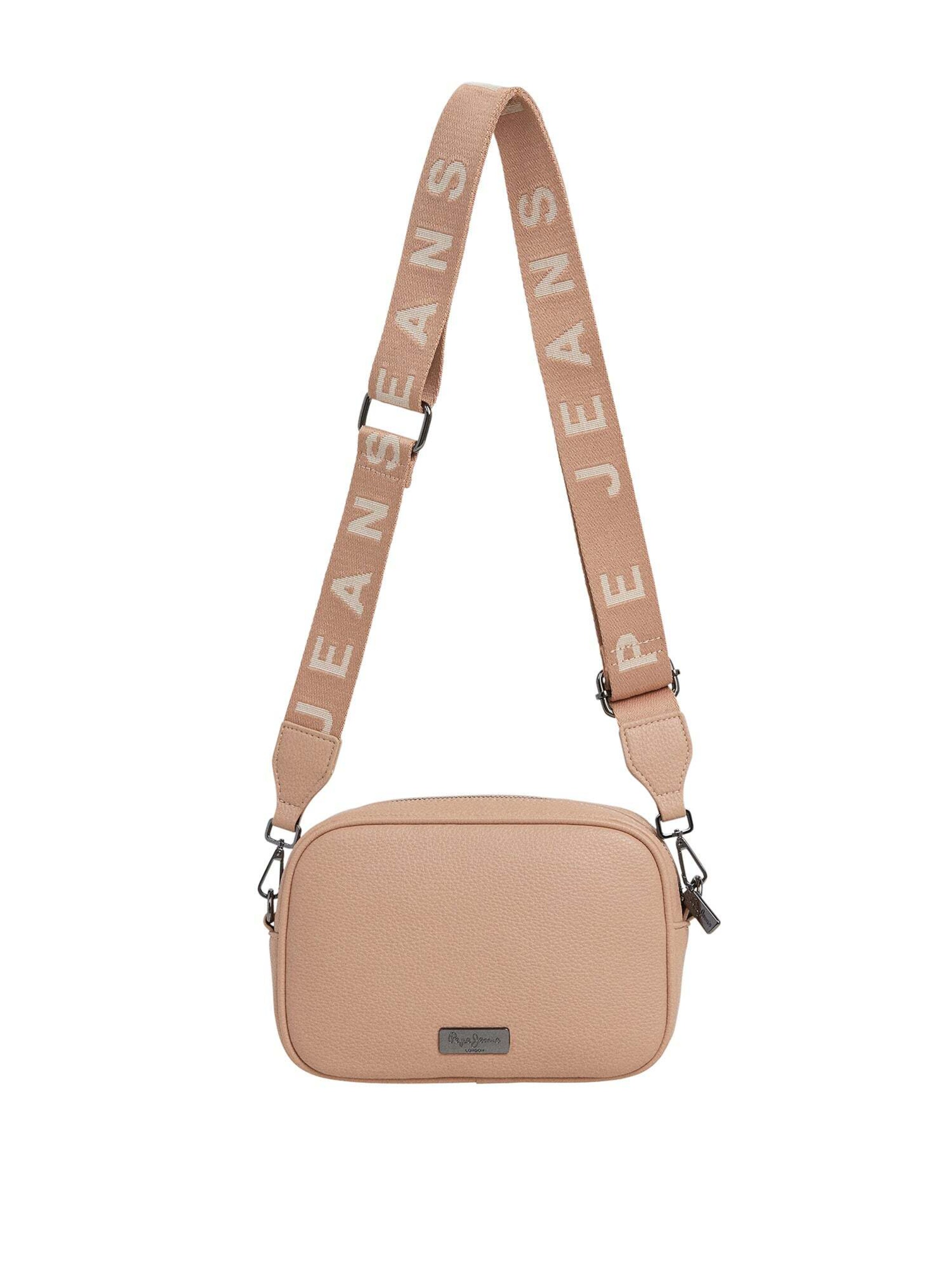 Pepe Jeans Schoudertas in Beige