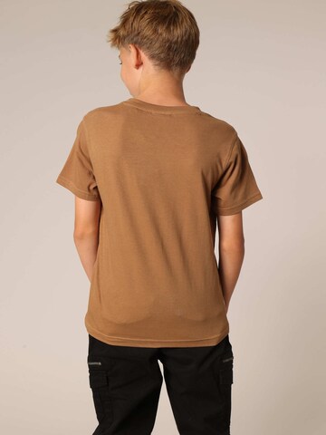 T-Shirt 'Cabo' Deeluxe en marron