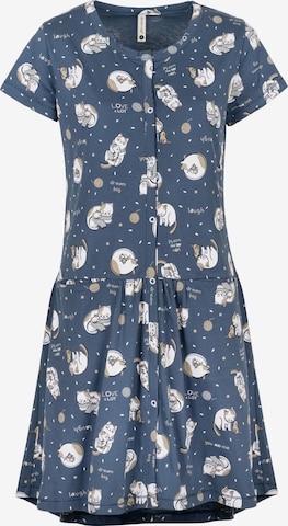 Doctor nap Nachthemd in Blau: Vorderseite