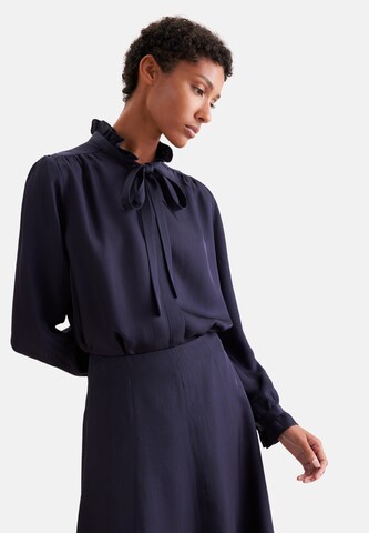 SEIDENSTICKER Blouse in Blauw: voorkant