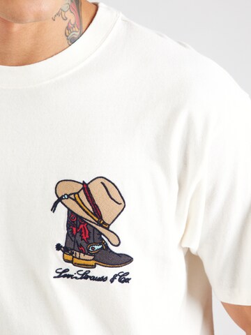 LEVI'S ® Tričko 'Graphic Vintage Fit Tee' - Biela