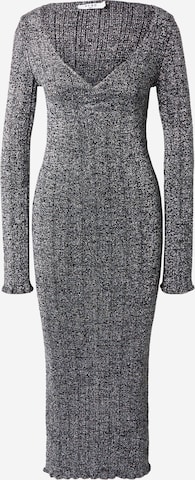 NA-KD Knit dress in Black: front