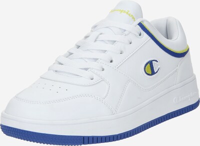 Champion Authentic Athletic Apparel Platform trainers 'REBOUND' in Blue / Kiwi / White, Item view
