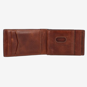 FOSSIL Wallet 'Andrew' in Brown