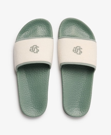 Claquettes / Tongs Superdry & Co en vert