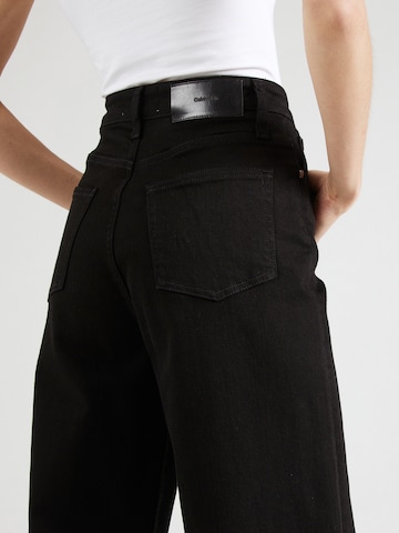 Calvin Klein Wide leg Jeans in Zwart