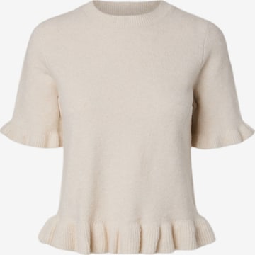 Pullover 'PCSally' di PIECES in beige: frontale