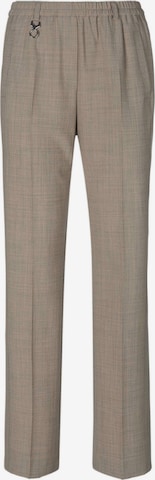 Goldner Regular Pants 'Louisa' in Grey: front