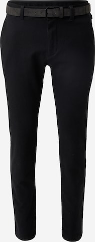 TOM TAILOR Chinosy 'Travis' w kolorze czarny: przód