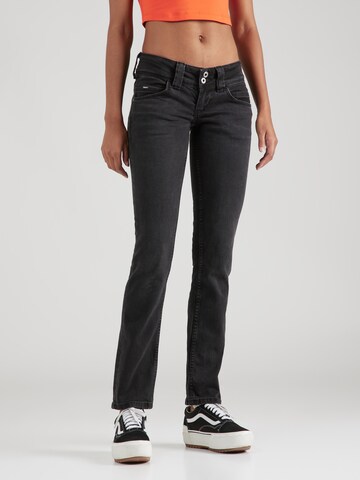 Coupe slim Jean 'Venus' Pepe Jeans en gris : devant