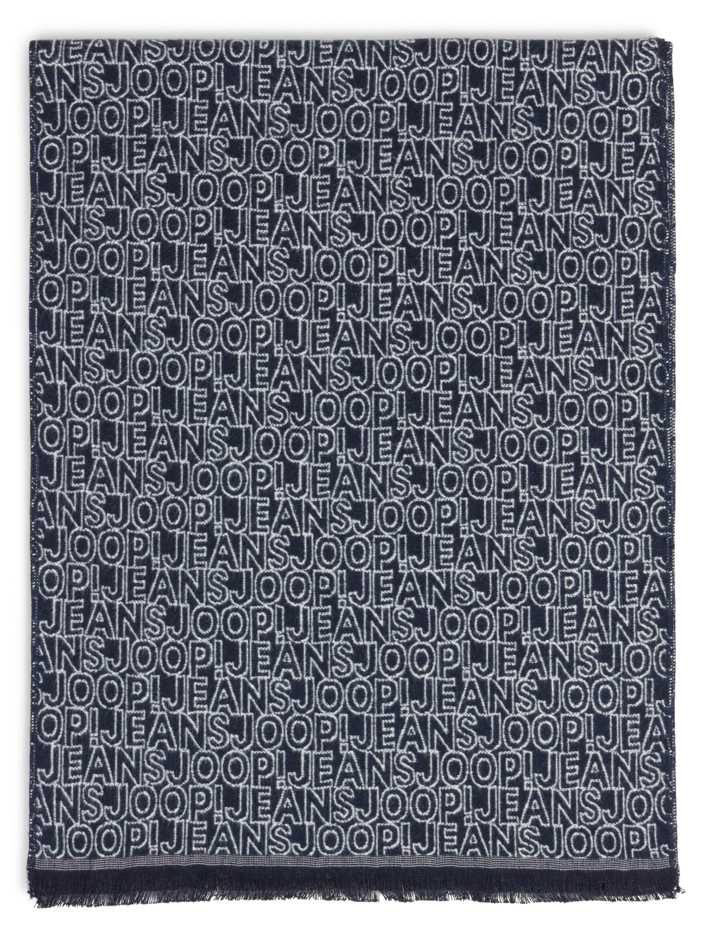 JOOP! Sjaal in Blauw: voorkant