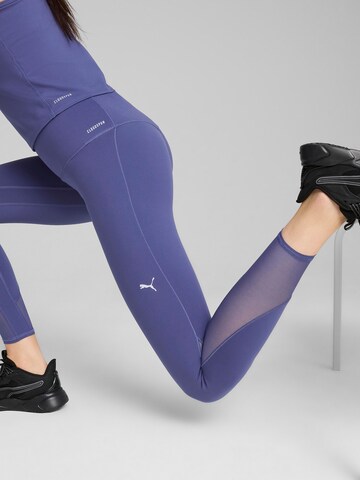 PUMA Skinny Workout Pants 'Cloudspun' in Blue
