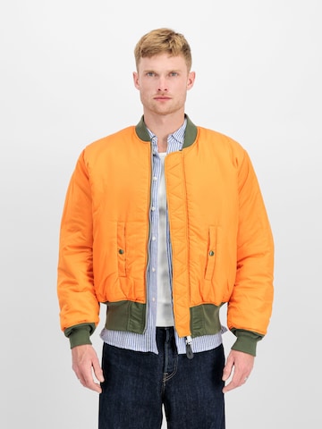 ALPHA INDUSTRIES Přechodná bunda 'MA-1 Heritage' – zelená