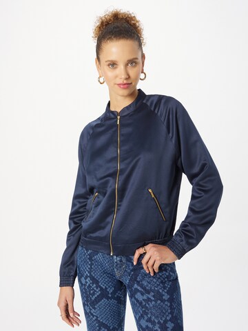 ABOUT YOU Between-season jacket 'Chani' in Blue: front