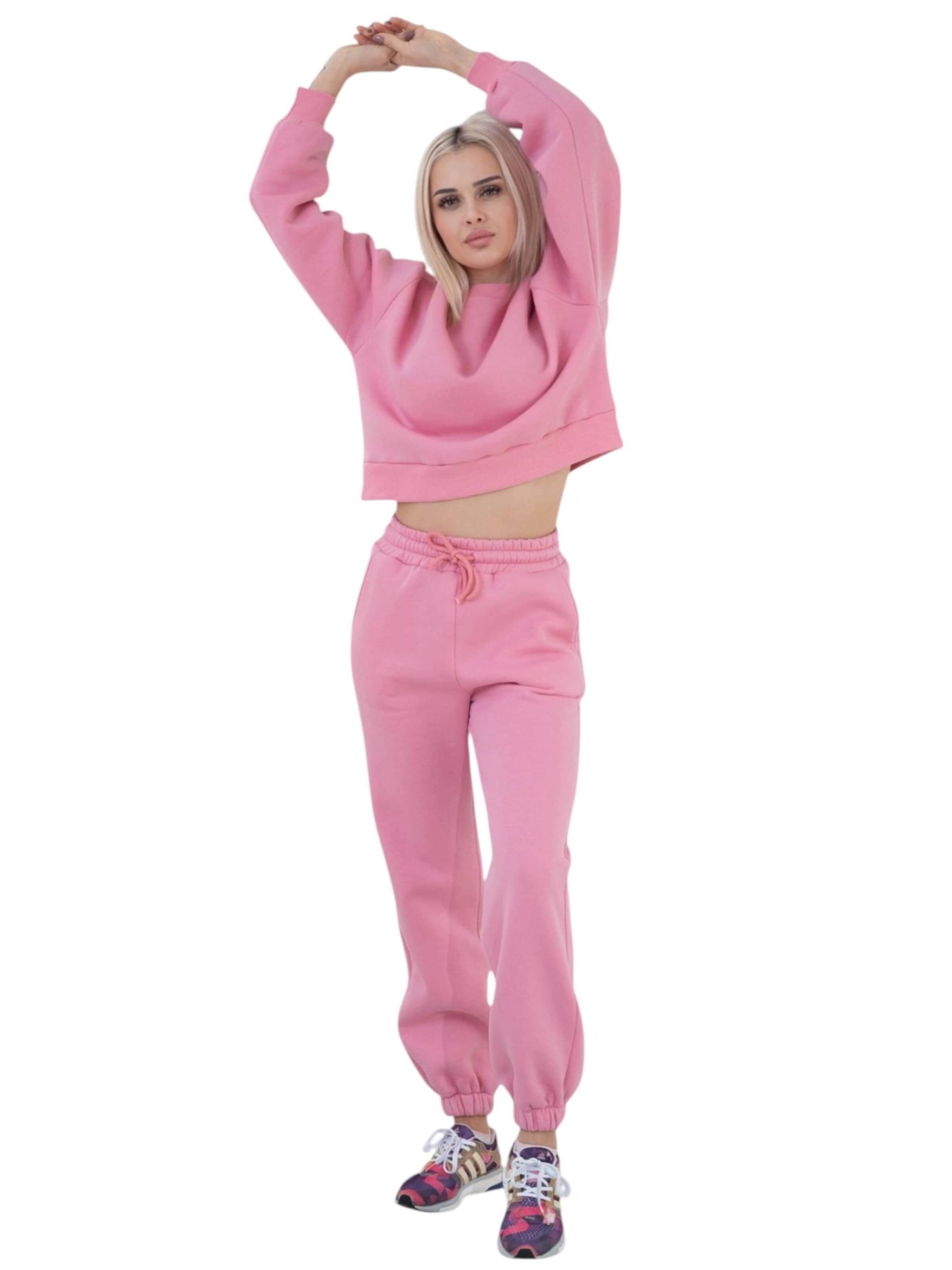 Pullover extra large 'CozyEssential Sweater' di fashionshowcase in rosa
