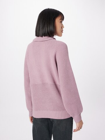 ABOUT YOU Sweater 'Linnea' in Purple