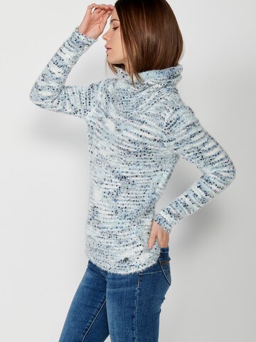 Pull-over KOROSHI en bleu