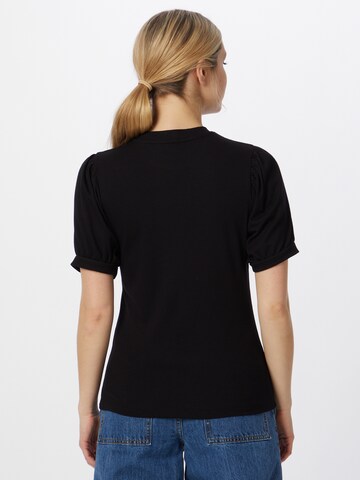 T-shirt 'Johanna' minus en noir