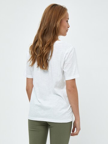 T-shirt minus en blanc