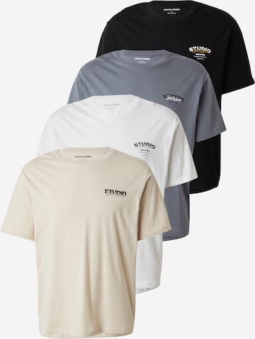 JACK & JONESMajica 'JJYUKI' - bež boja: prednji dio