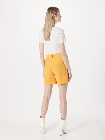 ONLY - Loosefit Pantalón plisado 'LAURA-ARIS' en naranja