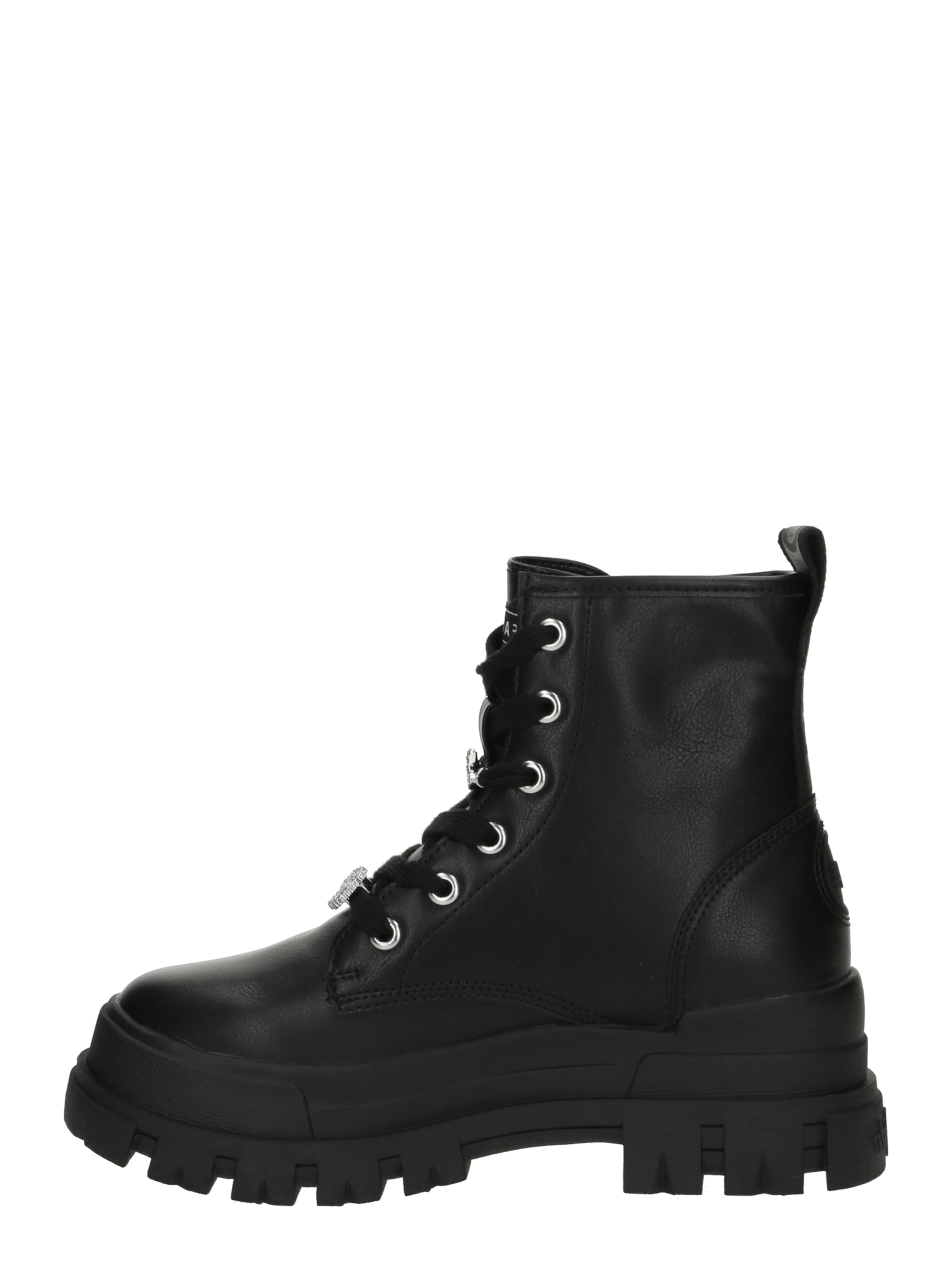 Bottines à lacets 'ASPHA' BUFFALO en noir