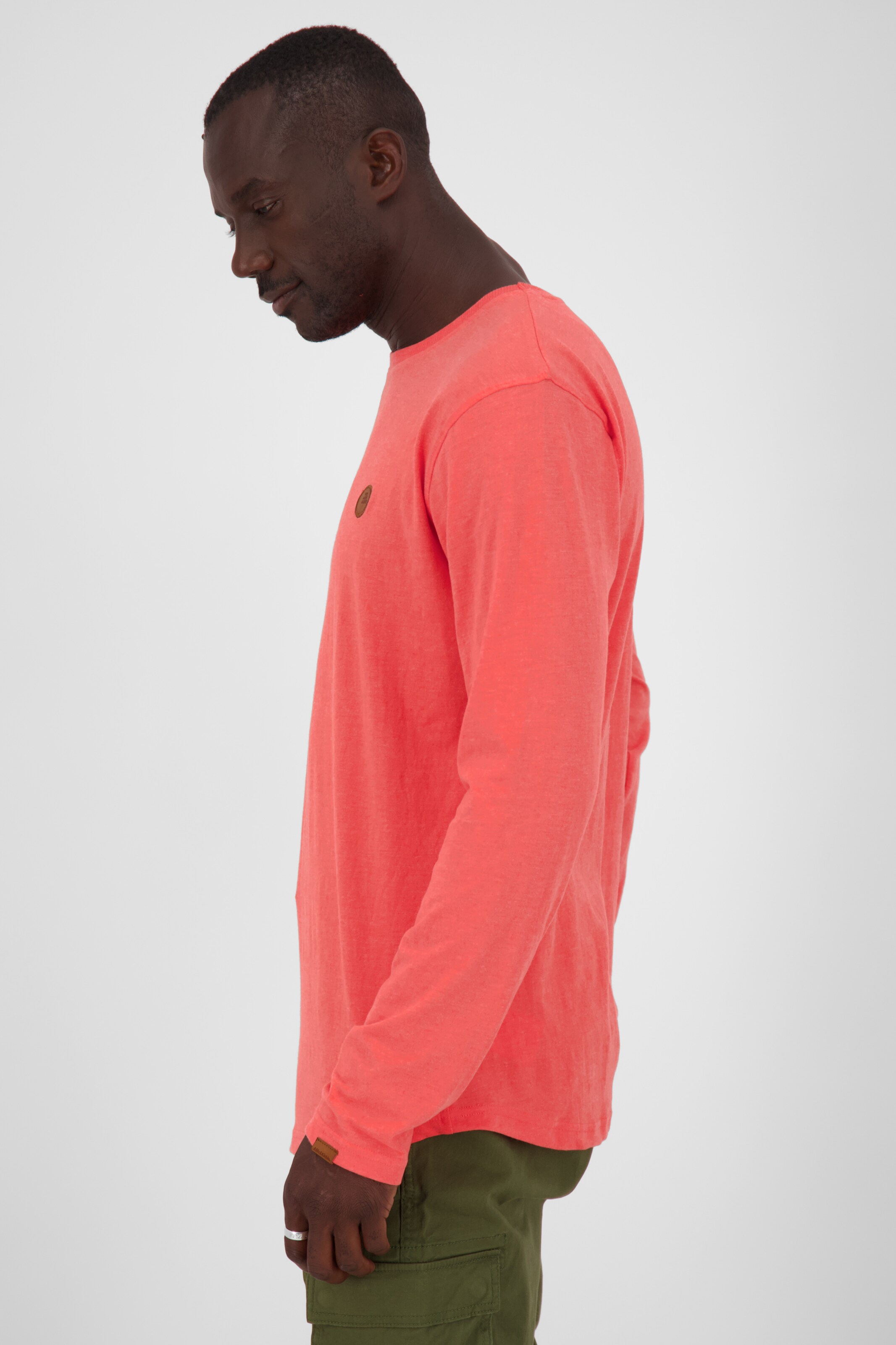Männer Große Größen Alife and Kickin Shirt 'Alex' in Rot - GM27593 Männer Große Größen Alife and Kickin Shirt 'Alex' in Rot - GM27593