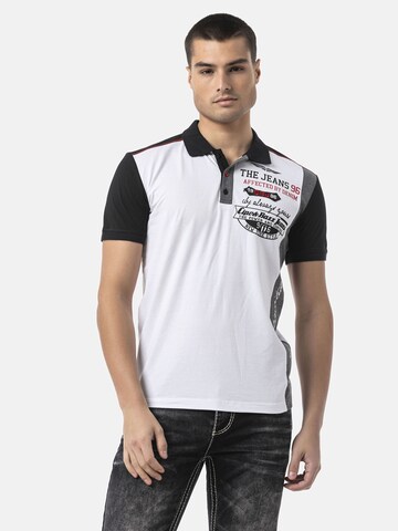CIPO & BAXX Shirt 'CT799' in White: front