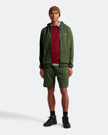 Loosefit Pantalon Lyle & Scott en vert