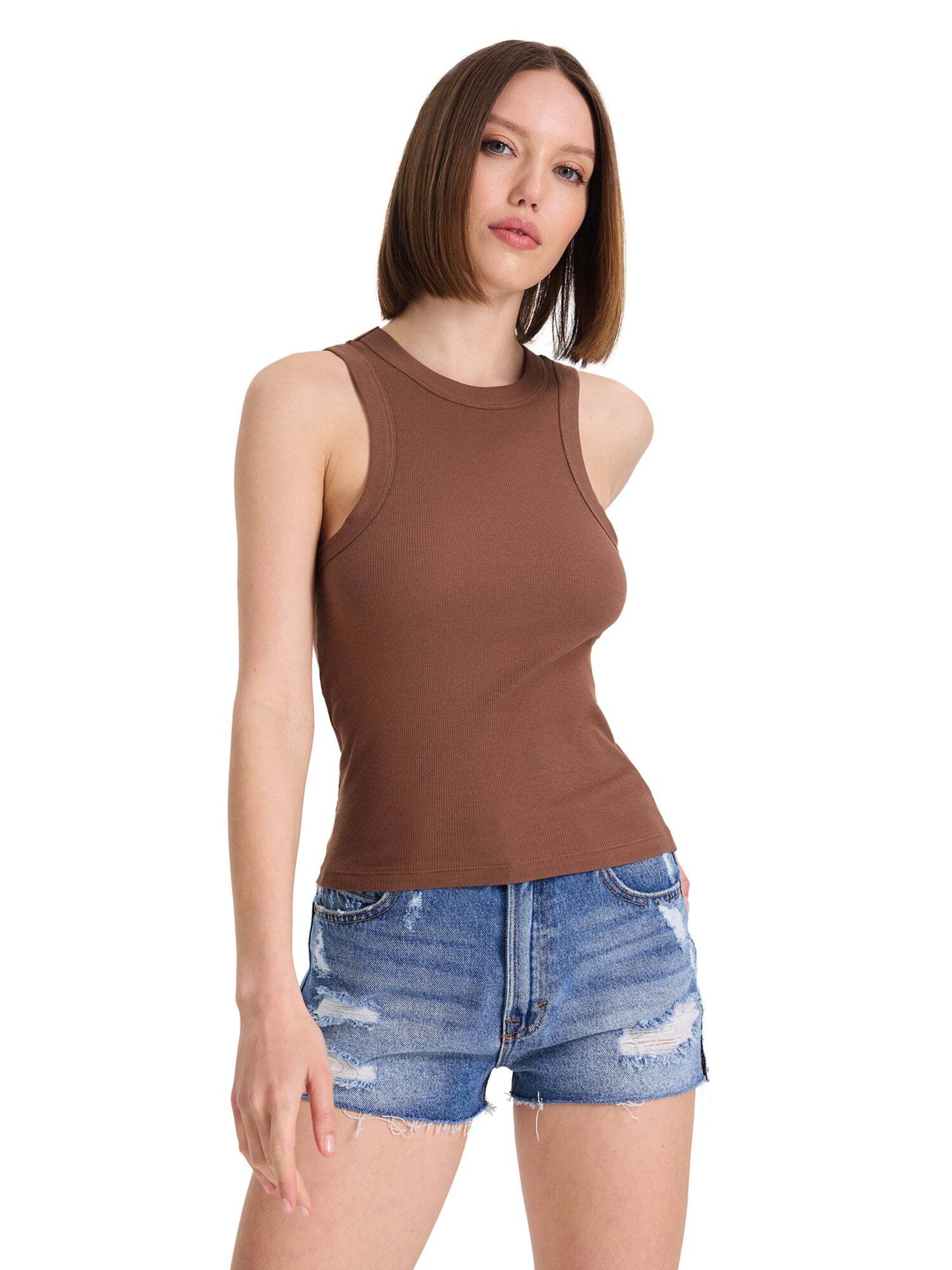 Top 'CLARA' di WESTMARK LONDON in beige: frontale