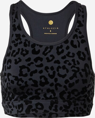Athlecia Sports bra 'Carolina' in Dark grey / Black, Item view