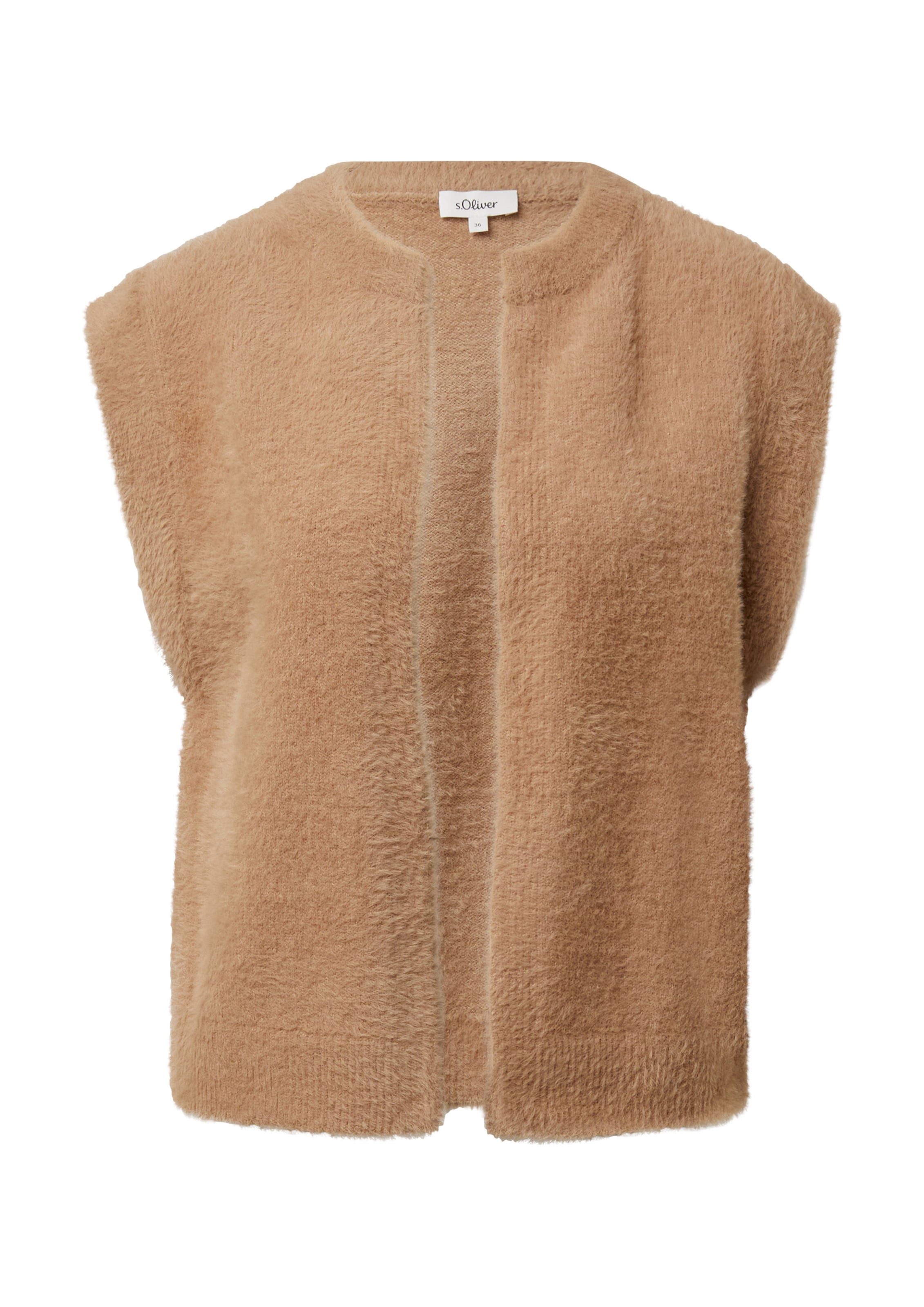 Cardigan s.Oliver en marron : devant