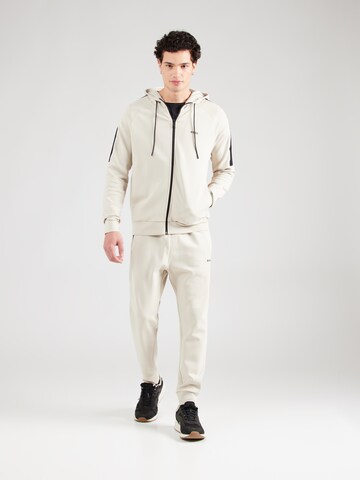 Tuta da jogging di BOSS in beige: frontale