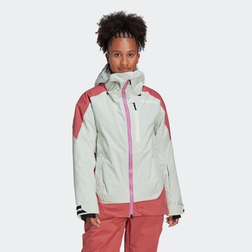 ADIDAS TERREX - Chaqueta deportiva en verde: frente