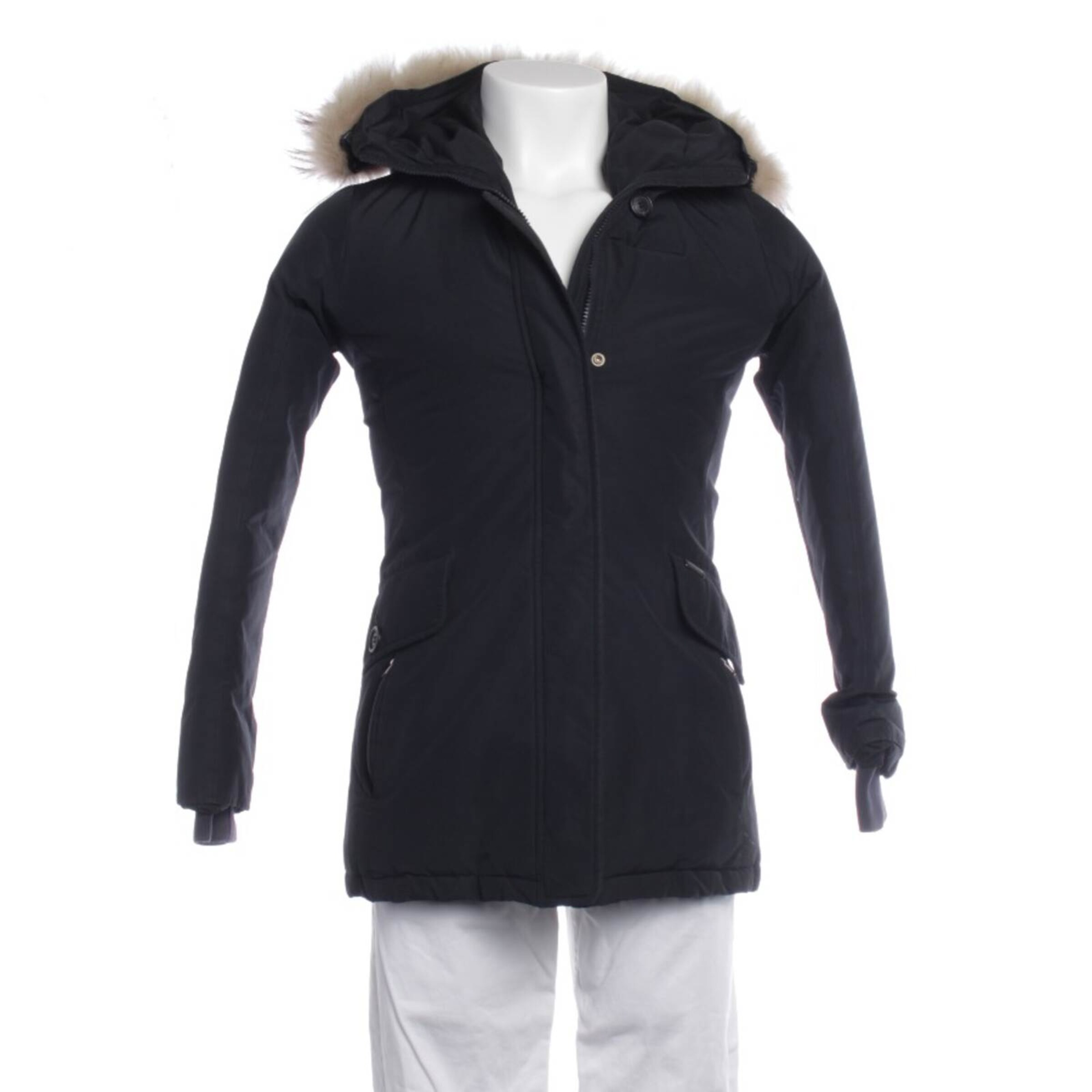 Woolrich Jacket & Coat in XS in Blue: front