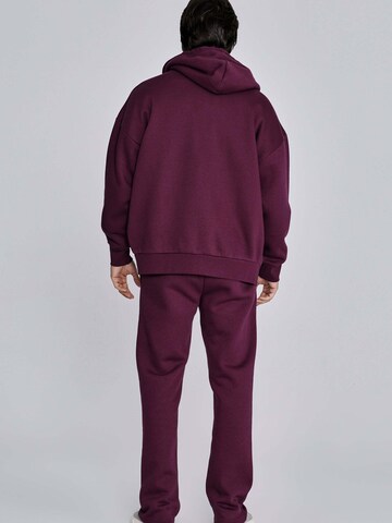 SikSilk Regular Sporthose 'Essentials Track Pants' in Rot