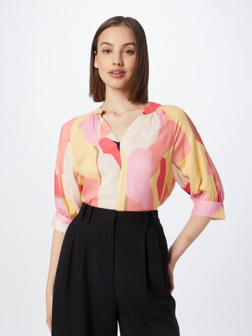 Fransa Blouse in Yellow: front