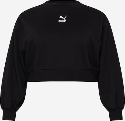 PUMA Sweatshirt in Black / White, Item view