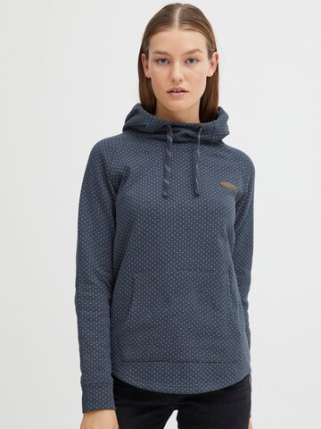 Sweat-shirt 'Amina' Oxmo en bleu : devant