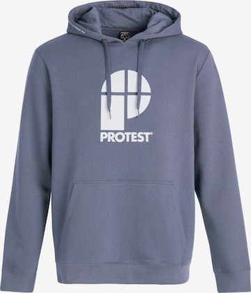 Pull-over 'CLASSIC LOGO HOODY' PROTEST en bleu : devant