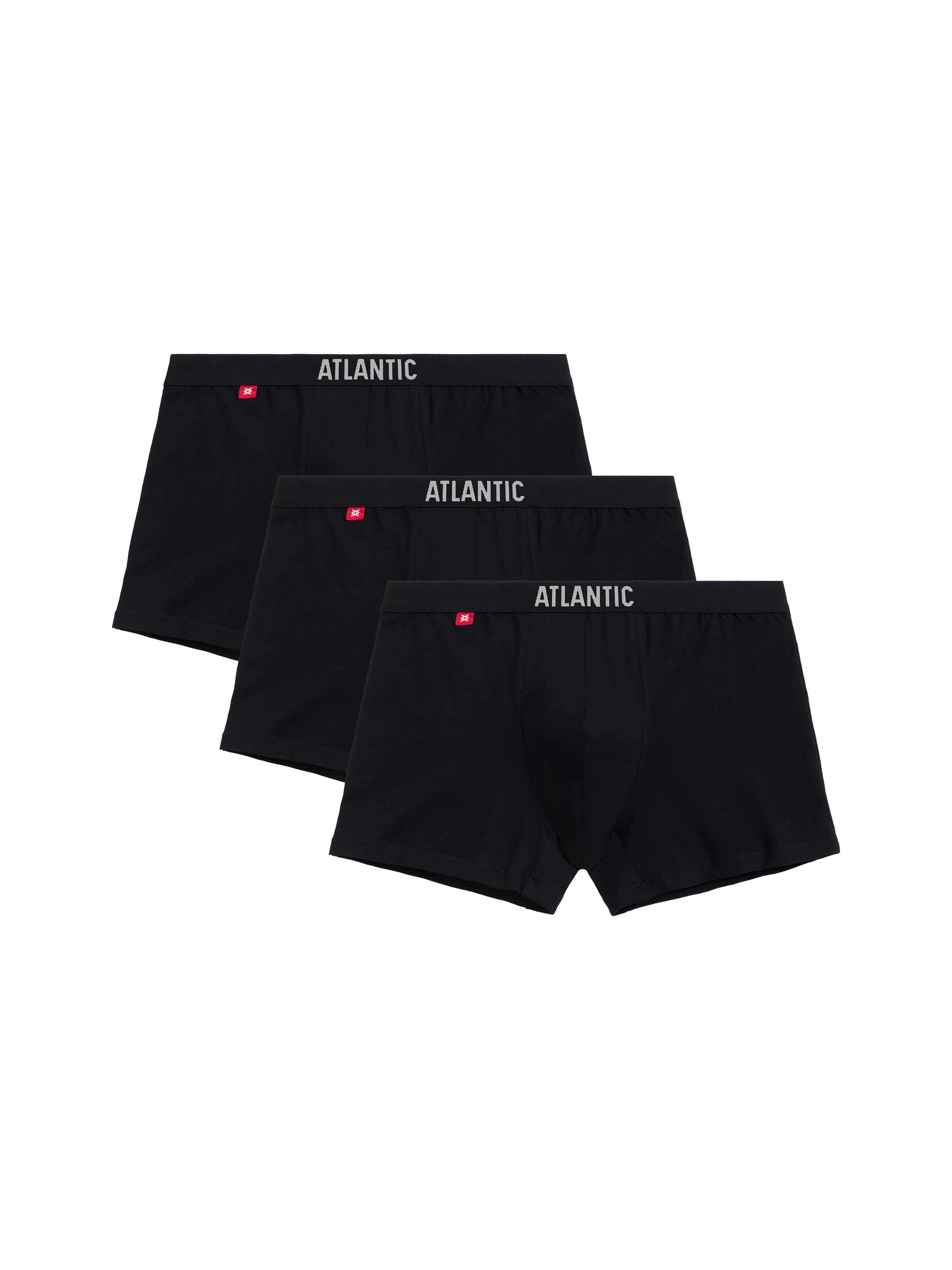 Atlantic Boxer shorts 'ATLANTIC' in Black: front