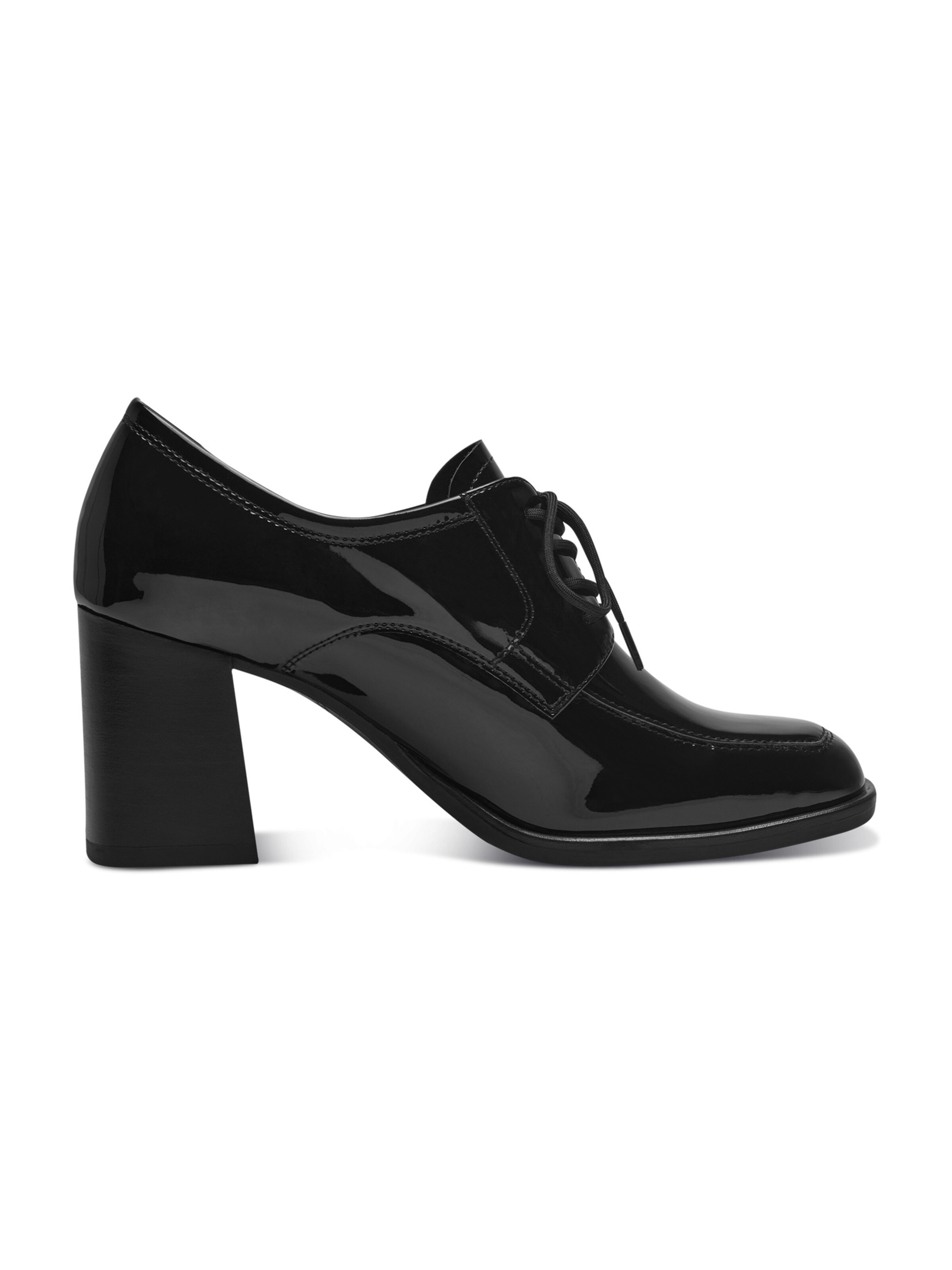 Tamaris Затворени обувки на ток в черно