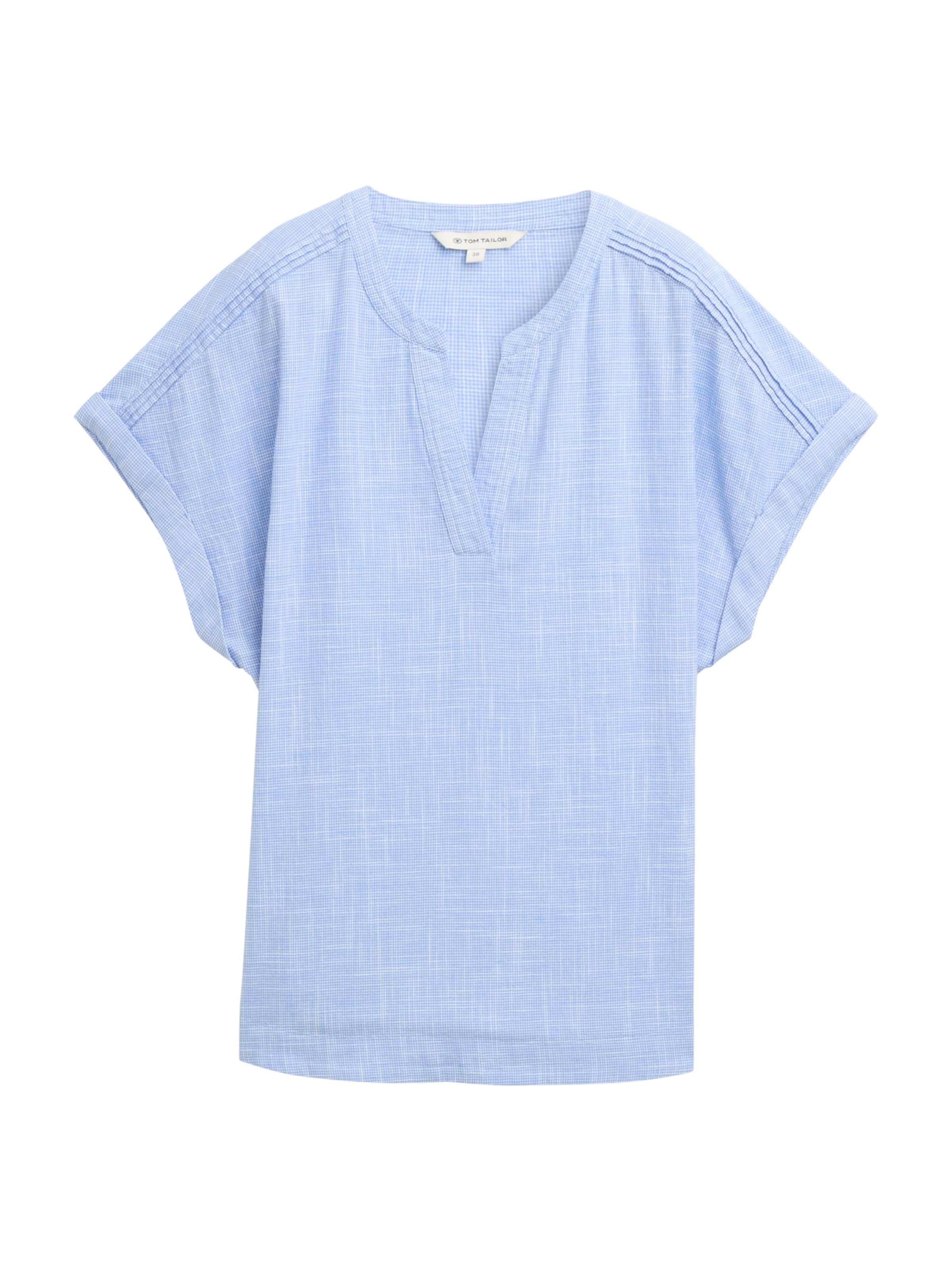 Chemisier TOM TAILOR en bleu : devant