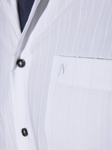 Fit confort Chemise 'Jorma' Jan Vanderstorm en blanc