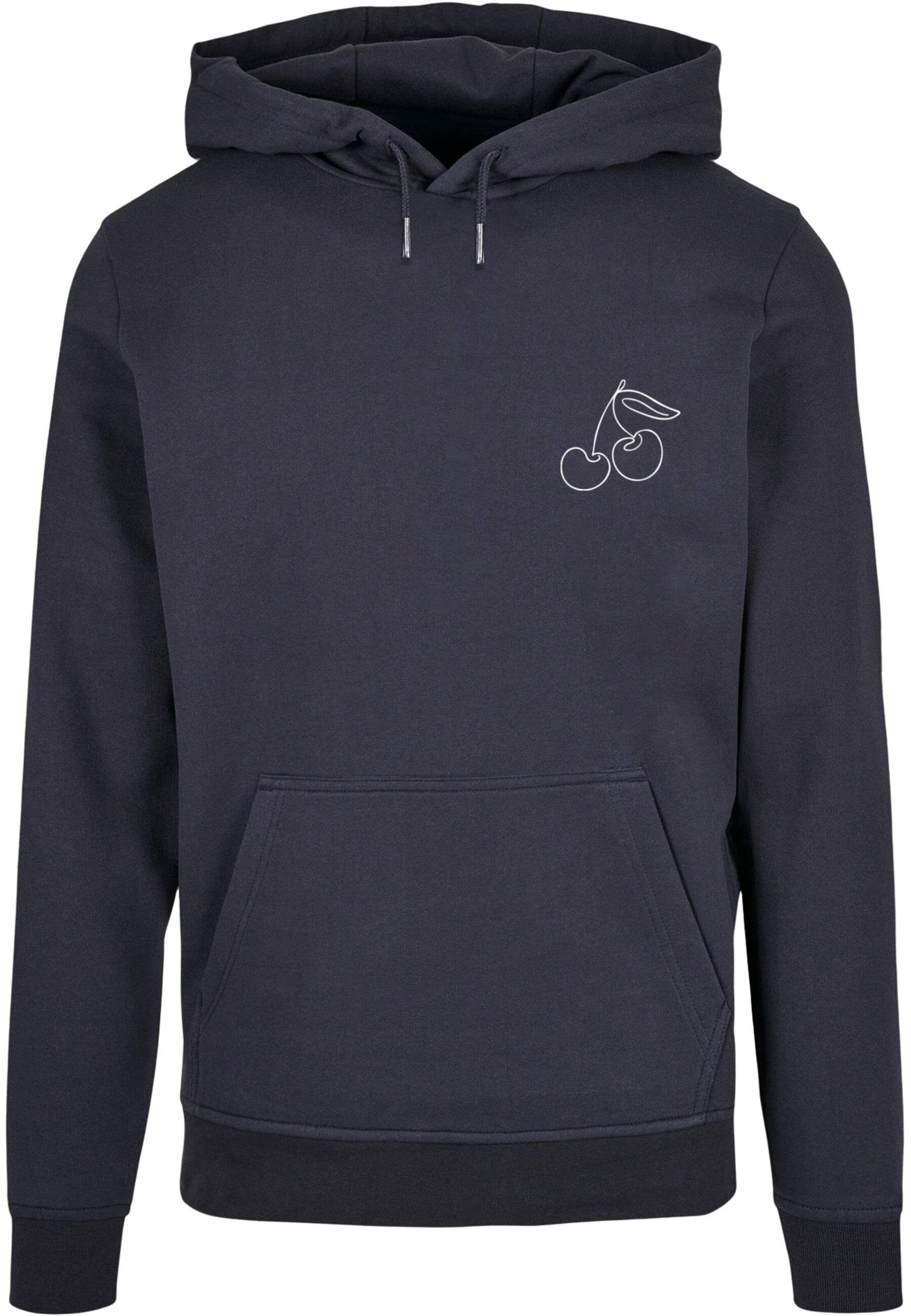 Merchcode Sweatshirt 'Cherry' in Blauw: voorkant