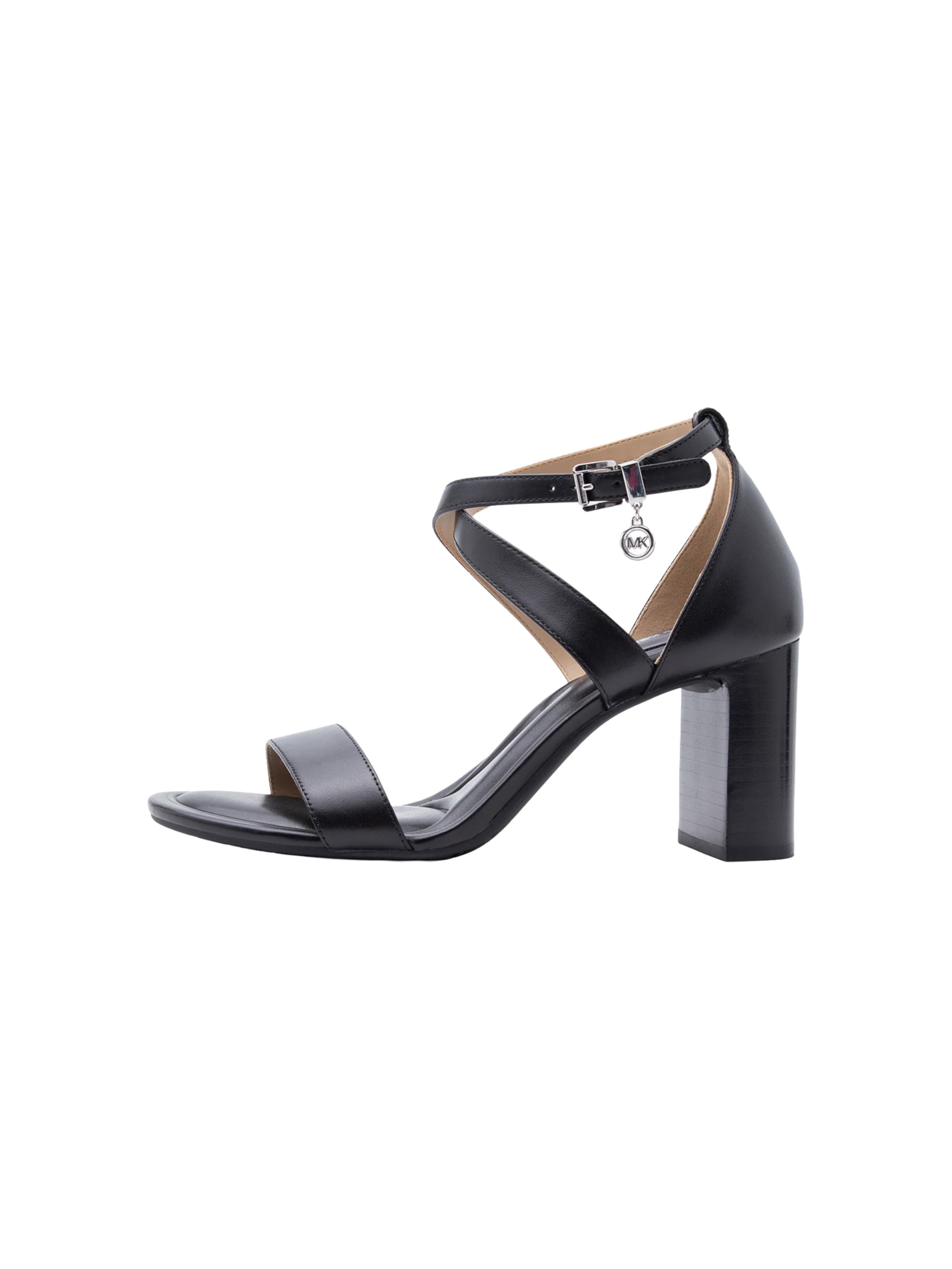 MICHAEL Michael Kors Босоножки 'ALEXA' в Черный: спереди