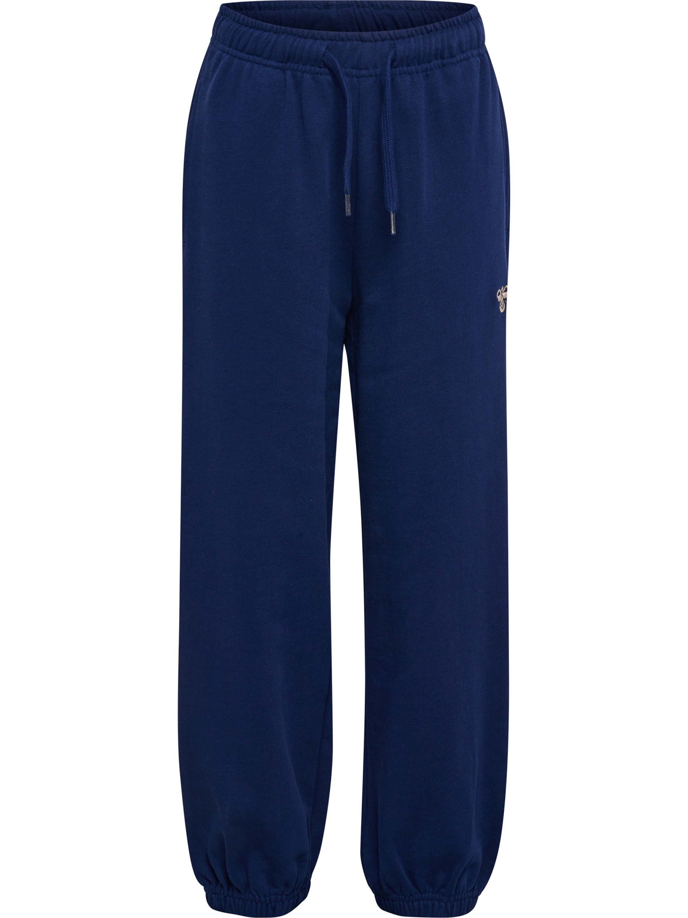 Hummel Tapered Trousers 'Jump' in Blue: front