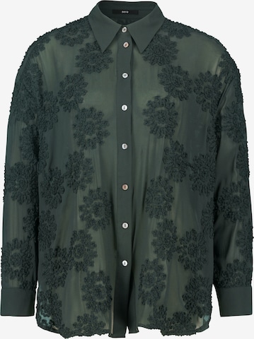 zero Blouse in Green: front
