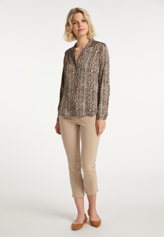 Usha Blouse in Brown