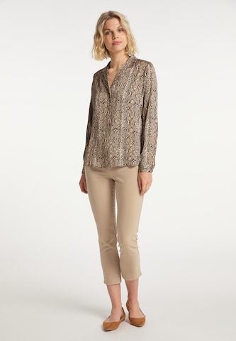 Camicia da donna di Usha in marrone